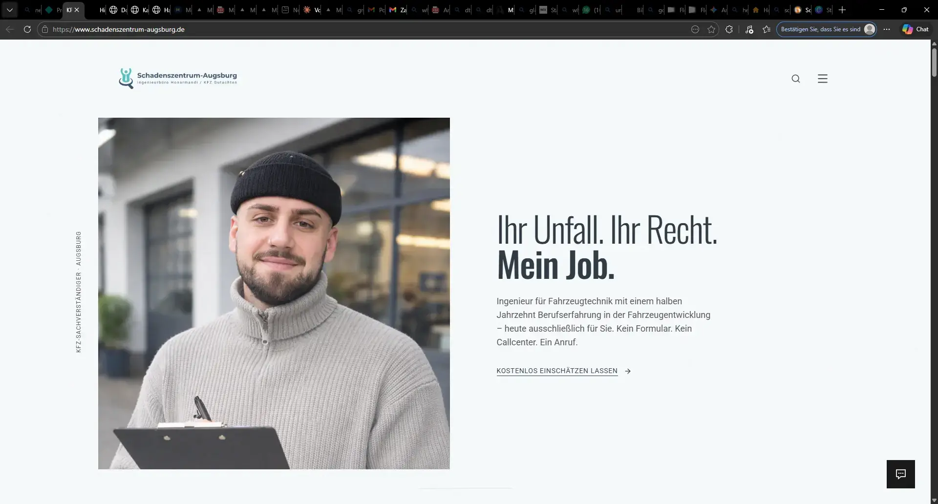 MS Solutions Büro – Arbeitsplatz links oben