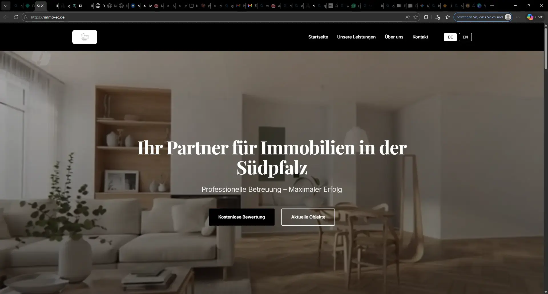 MS Solutions Büro – Arbeitsplatz rechts unten